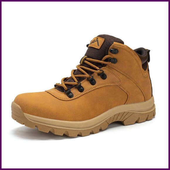 Other - Men's Waterproof Insulated Winter Snow Boots Size 7-13.5 Anti-Slip Hiking